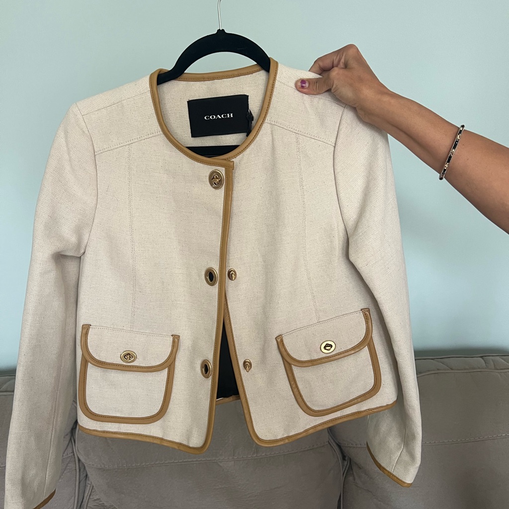 Coach Tan Women's Blazer